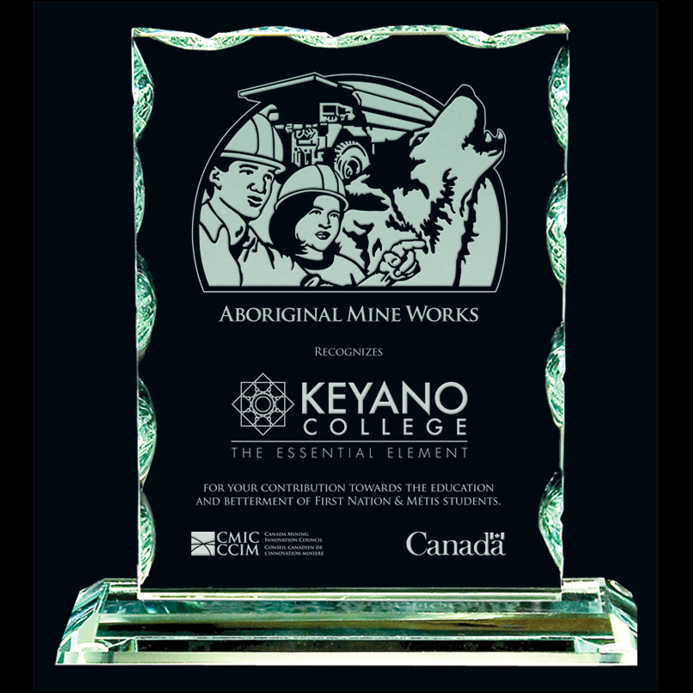 6.25" Winchester Glass Award