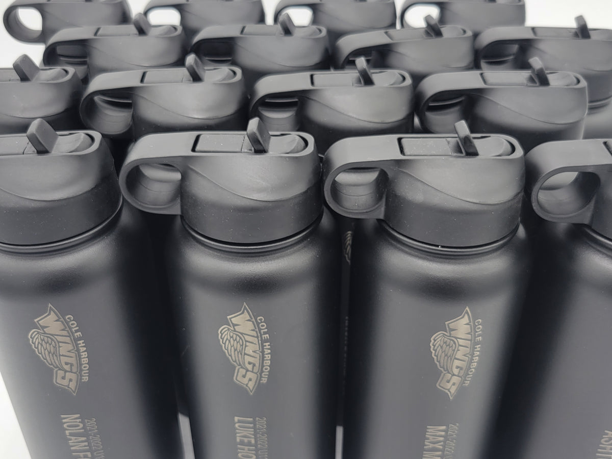 32oz Laser Engraved Sport Water Bottle