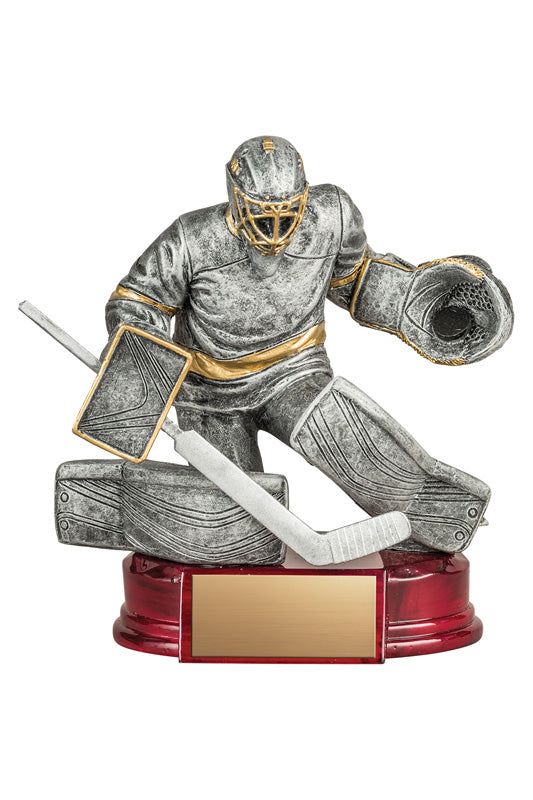 5.75" Male Hockey Goalie Classic Resin