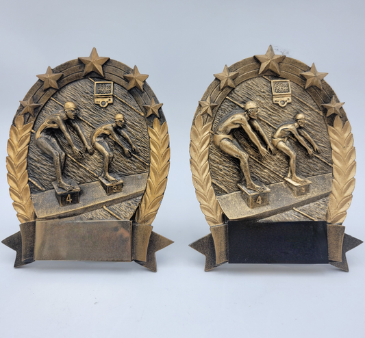 6.5" Swimming 'Five Star' Trophy
