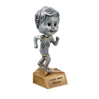 5.75" Track Bobblehead Trophy
