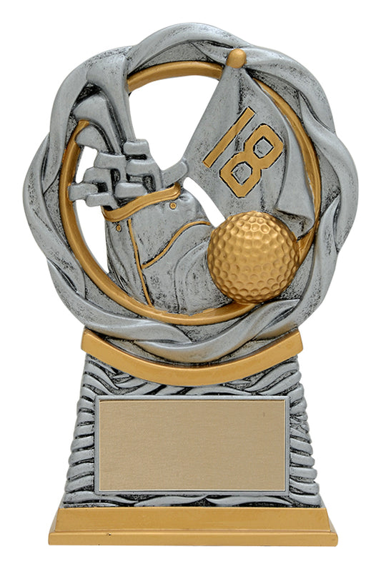6.25" Fusion 18 Hole Golf Resin