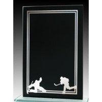7.5" Glass Hockey Award