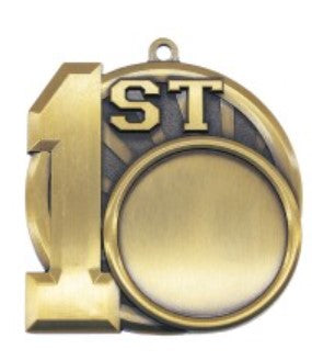 2.5" Sport Series Medal - 1st, 2nd & 3rd