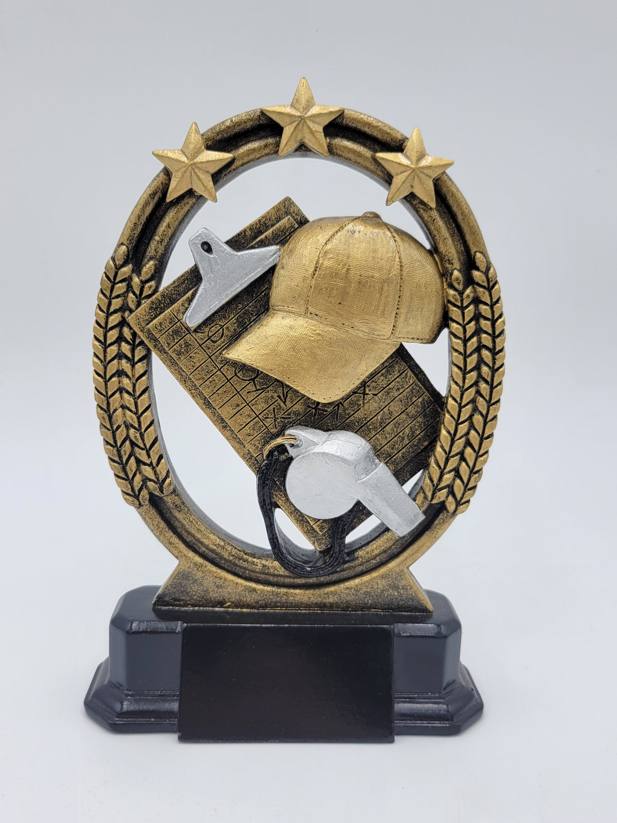 7" Tri Star Coach Trophy